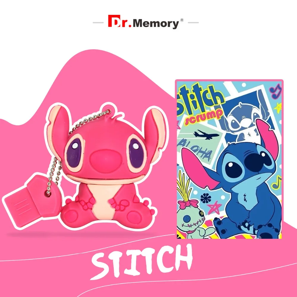 USB флеш-накопитель 2,0 Mini Stitch Memoria Stick Drive 4 ГБ 8 ГБ 16 ГБ 32 ГБ USB переносной usb-накопитель Stitch Usb Disk