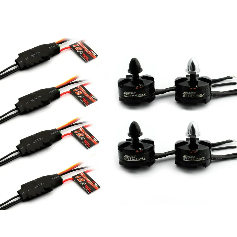 4 x EMAX Simonk 12A ESC MT2204 2300KV Motor For 250PRO 300H Multi Quad Copter