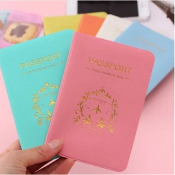 

New 2018 Cover Travel Passport Cover Card Cases Women Men Travel Credit Card Holder Travel ID&Document Passport Holder 1PCS