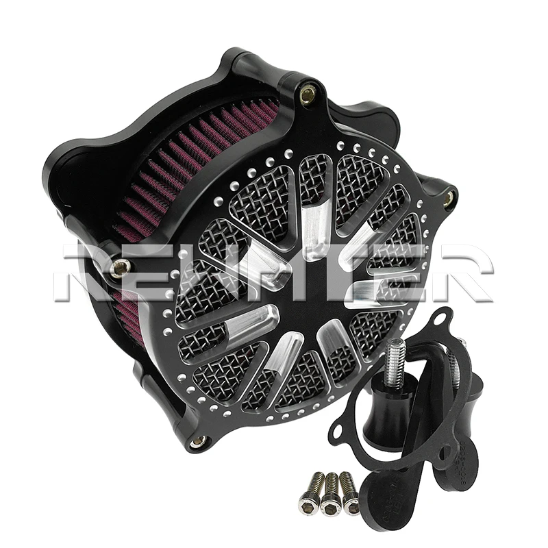 Мотоцикл Красный воздушный фильтр Впускной Для Harley Sportster 04-19 Softail 00-18 Dyna Touring Street Glide Road Glide 08-16