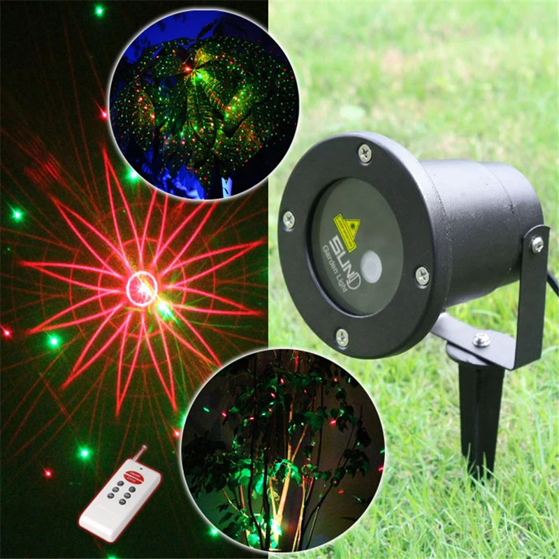 8in1 Outdoor IP65 waterproof Laser light,elf light christmas lights RG