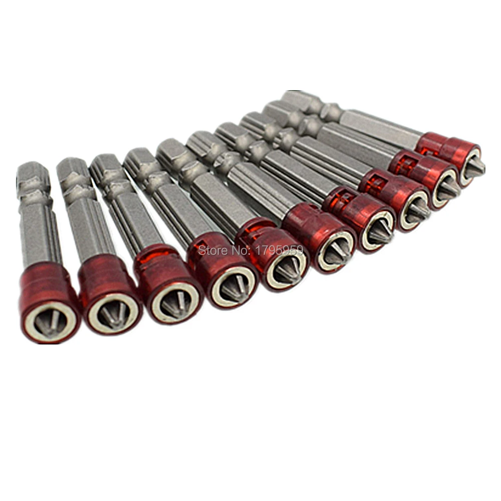 10pcs Drywall/Plasterboard Screw Driver Bit Set W/Depth Stop 1