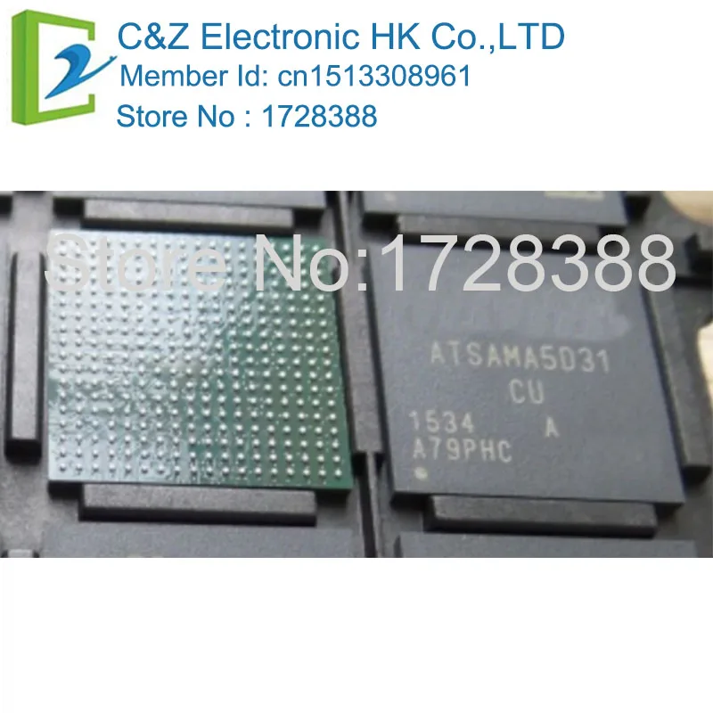 ATSAMA5D31A-CU BGA ATSAMA5D31A ATSAMA5D Новый и оригинальный бесплатная доставка | Электроника