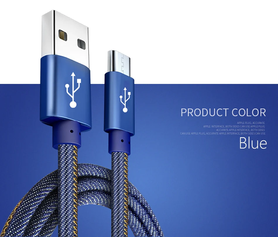 Cowboy Braid Micro USB Charging Sync Data Cable Andriod For Samsung S6 Xiaomi Redmi Note 4X Phone Long Charger Cables 12M (11)