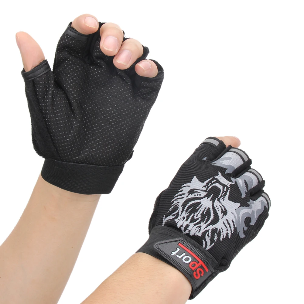 

1 Pair Universal Outdoor Sports MTB Mountain Road Bike Bicycle Gloves Men Women Military Tactical Gym Half Finger Cycling Gloves