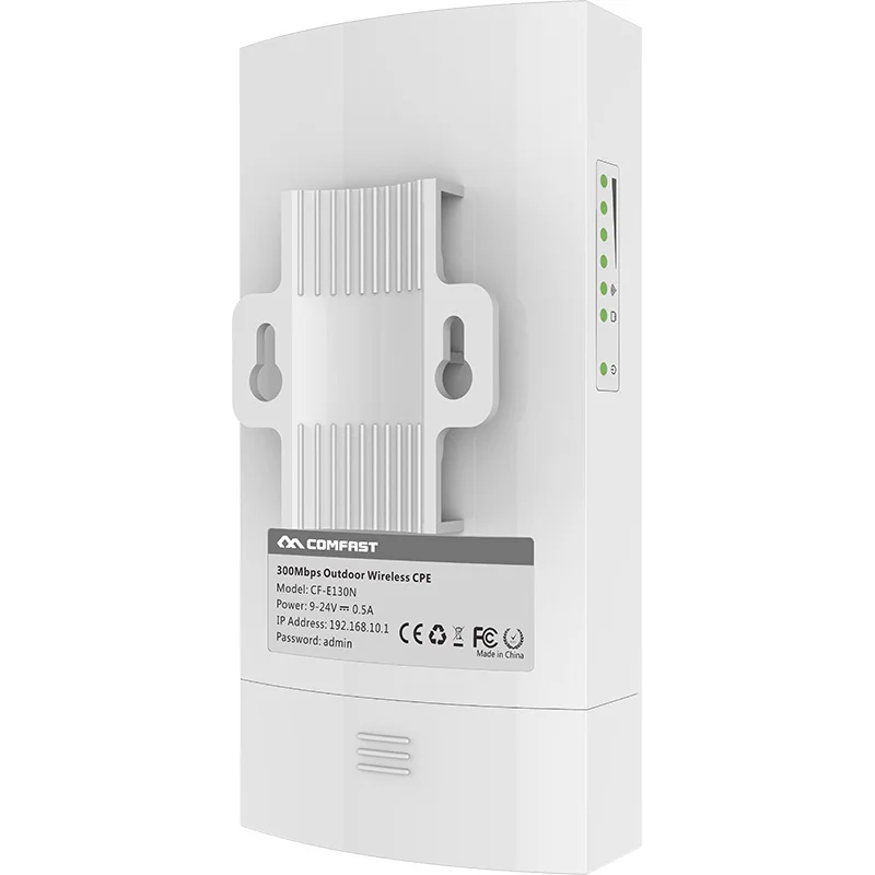 2pcs Point to point 1KM long range stable transmission outdoor CPE 300Mbps wireless bridge AP wifi 5