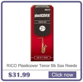 RICO выберите Jazz Tenor Sax Reeds/саксофон Tenor BB язычки, поданные, сила 2 M/2 H/3 S, 5-pack [ ]