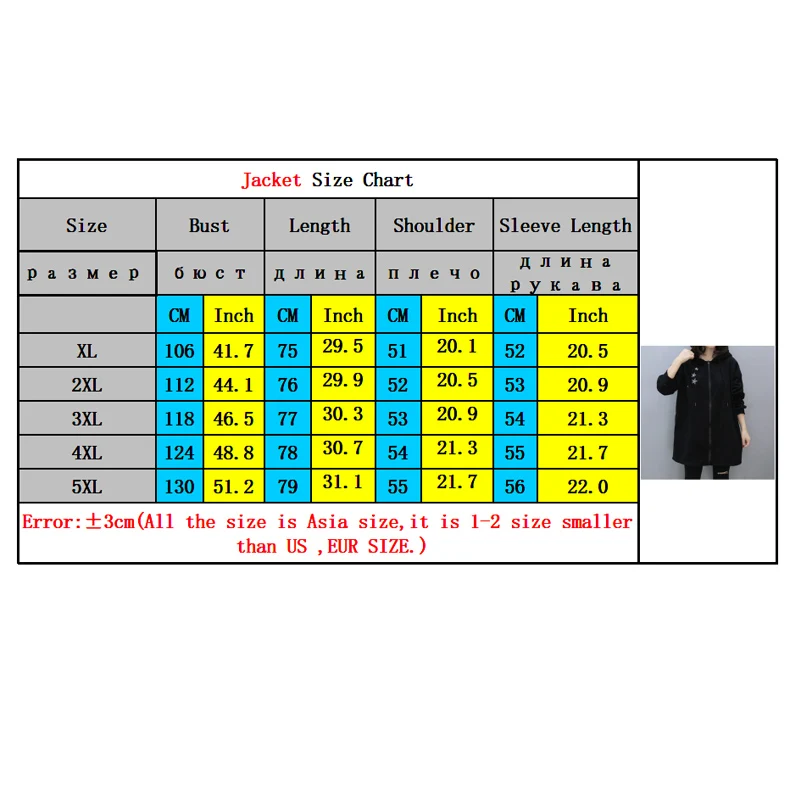 New 2018 Plus Size XL- 5XL Women Winter Jackets European Style Loose Thick Basic Coats Hooded Embroidery Star Ladies Outerwear
