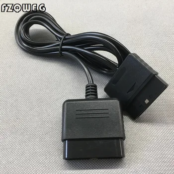 

FZQWEG Black Controller Extension Cable Cord For Sony PS1/PS2 Slim line Playstation 1 playstation 2 Console
