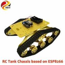 DOIT пульт дистанционного управления робот TS300 амортизатор Танк модель+ Nodemcu макетная плата+ двигатель привод щит доска для выпускного