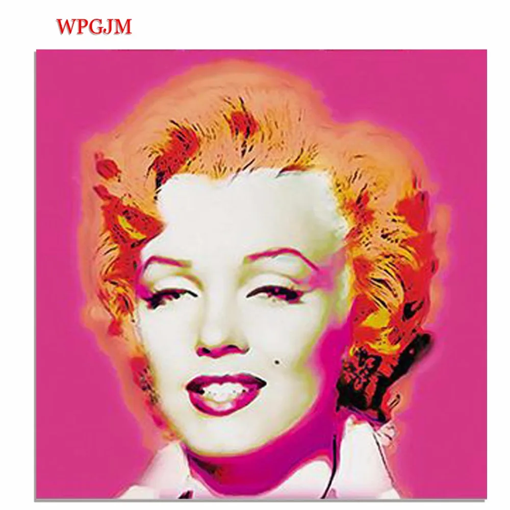 Marilyn Monroe фигурка oili живопись на холсте подвесная роспись украшение стену