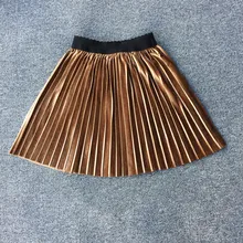 MUQGEW/Новые модные плиссированные детские юбки для девочек; однотонные модные плиссированные юбки для маленьких девочек; вечерние юбки