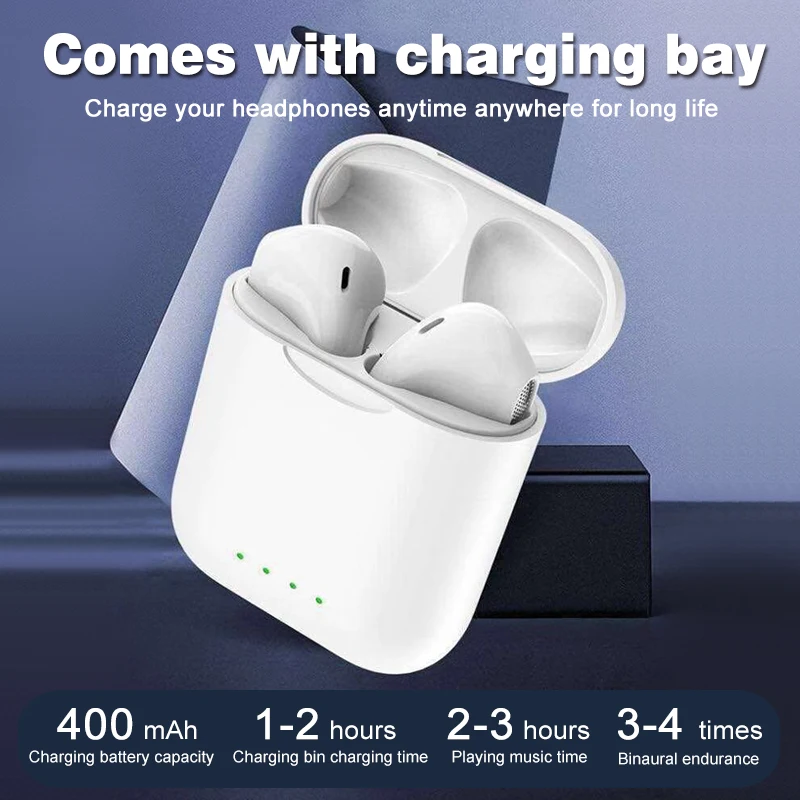 

2019 i88 TWS 1:1 Wireless Stereo Bluetooth 5.0 Headsets better than i10 i11 i12 i9s tws for all Phone ear pods