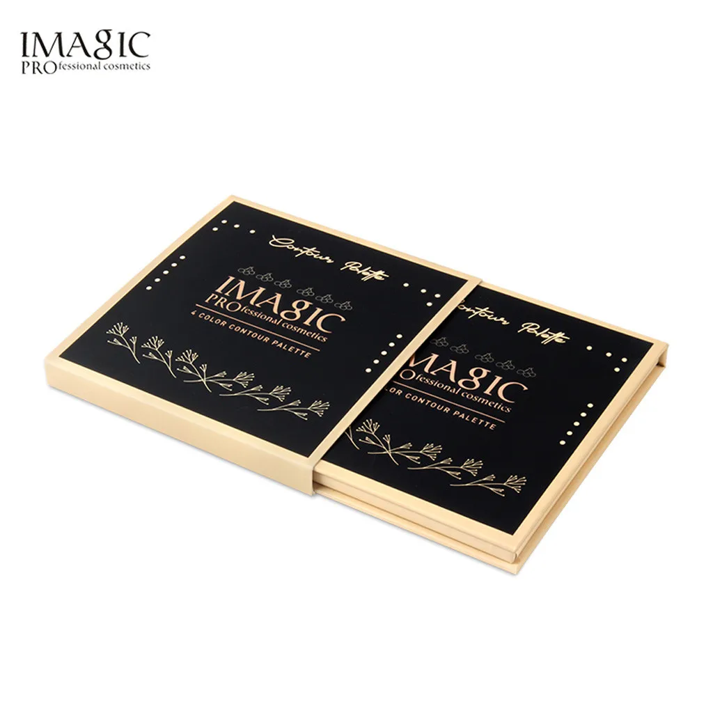 

IMAGIC 4Color Dressing Plate Concealer Oil-control Waterproof Multi-functional Makeup Powder Hairline Supplementary 2019 May22