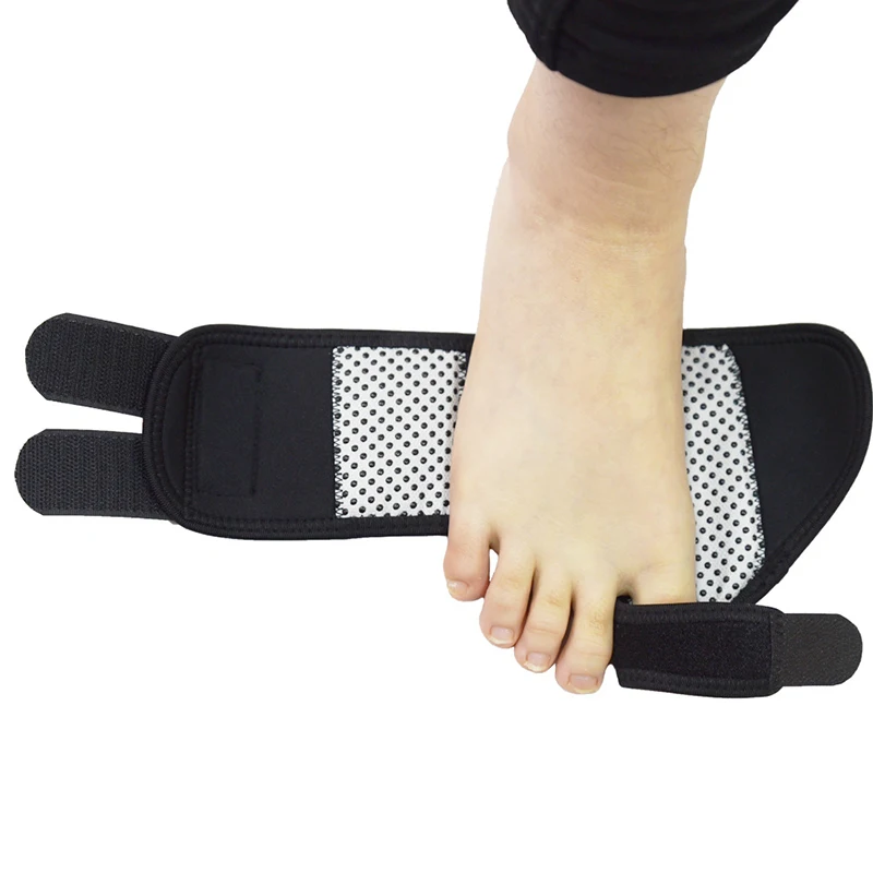 

New Tourmaline Strong Thumb Posture Correction Belt Support Self-heating Adhesive Bandage Between Toe Orthopedic Bone Separator