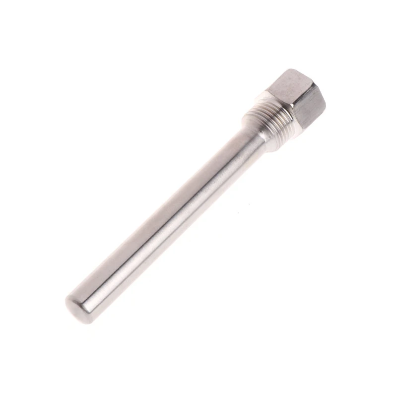 Резьба Thermowell 1/2 дюйма NPT из нержавеющей стали длиной 130 мм для датчиков
