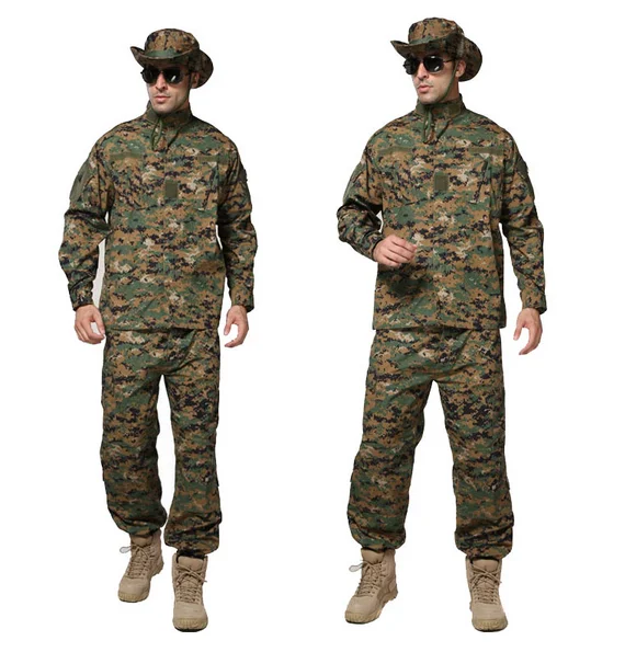 

Army military tactical cargo pants uniform camouflage tactical military bdu combat uniform us army woodland digital camo Sets