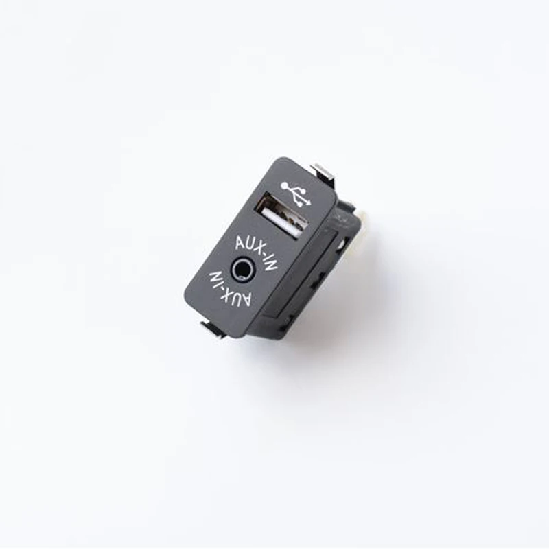 Biurlink DIY Расширение AUX-IN USB переключатель панель аудио зарядный адаптер для Caska Alpine Pioneer Стерео радио - Название цвета: only aux usb switch