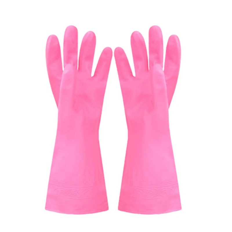 

Long Rubber Latex Washing Gloves Kitchen Dish Cleaning Laundry Clothes Home Housework Waterproof Plastic Gloves