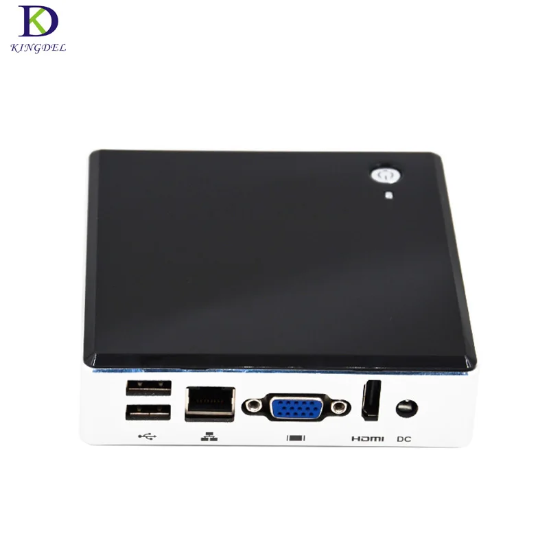 Kingde Intel мини ПК Windows10 Ubuntu Z8350 четырехъядерный 2G 4 Гб ОЗУ HDMI бизнес бытовой компьютер
