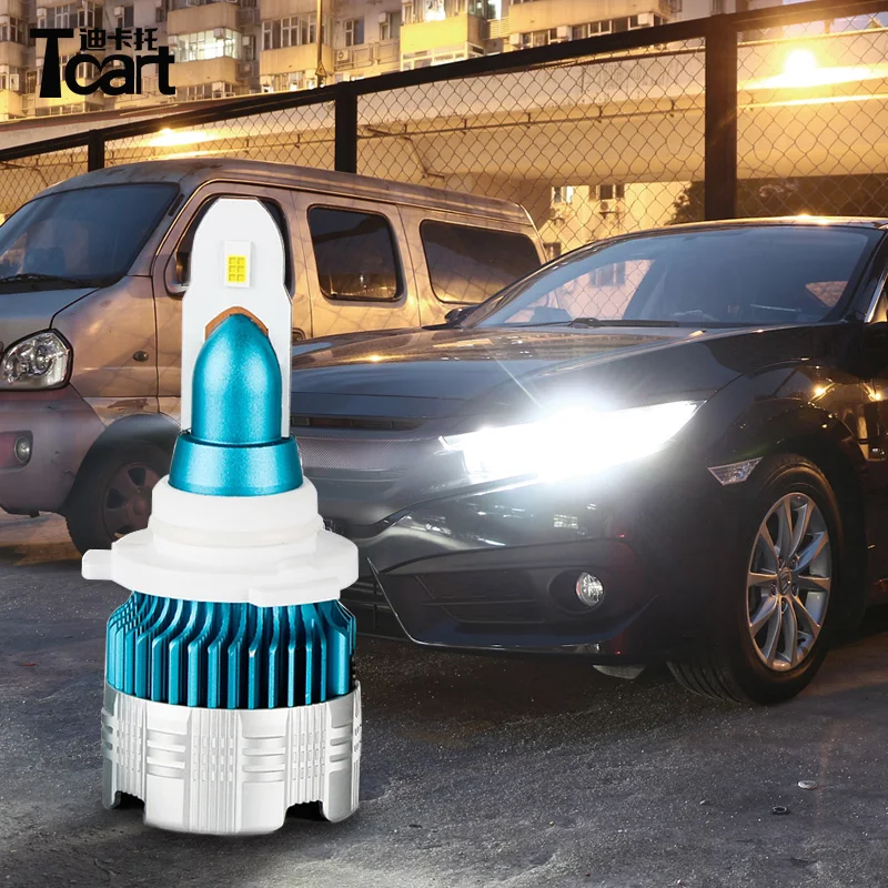 

Tcart Car 3000LM LED Headlight For Honda Civic 2016 2017 2018 2019 accessories