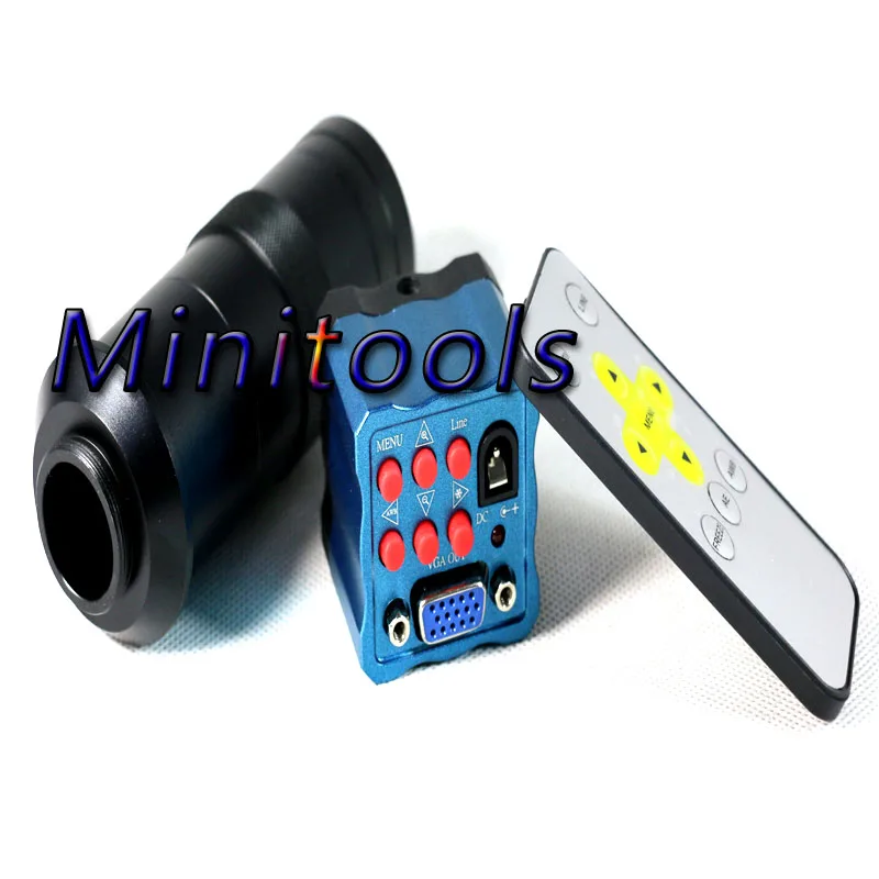 

NEW Industry Microscope Camera 2MP HD VGA outputs 130X C-mount Lens for LAB PCB Mobile phone repair