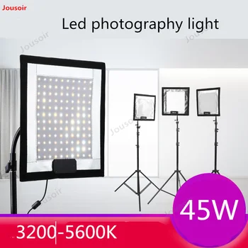 

Led photography light roll cloth video light portable fill light set folding photo video video lights CD50 T03