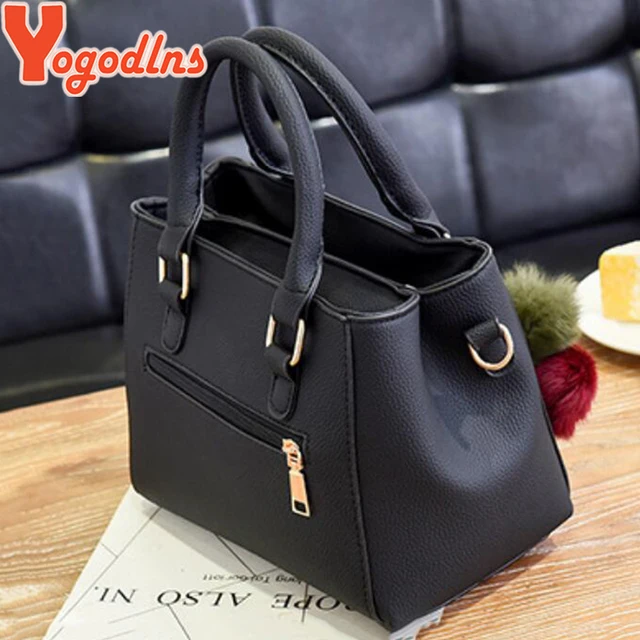 Yogodlns women beading pendant handbag ladies embossed shoulder bag ladies Messenger bag hairball bags high quality bag 3