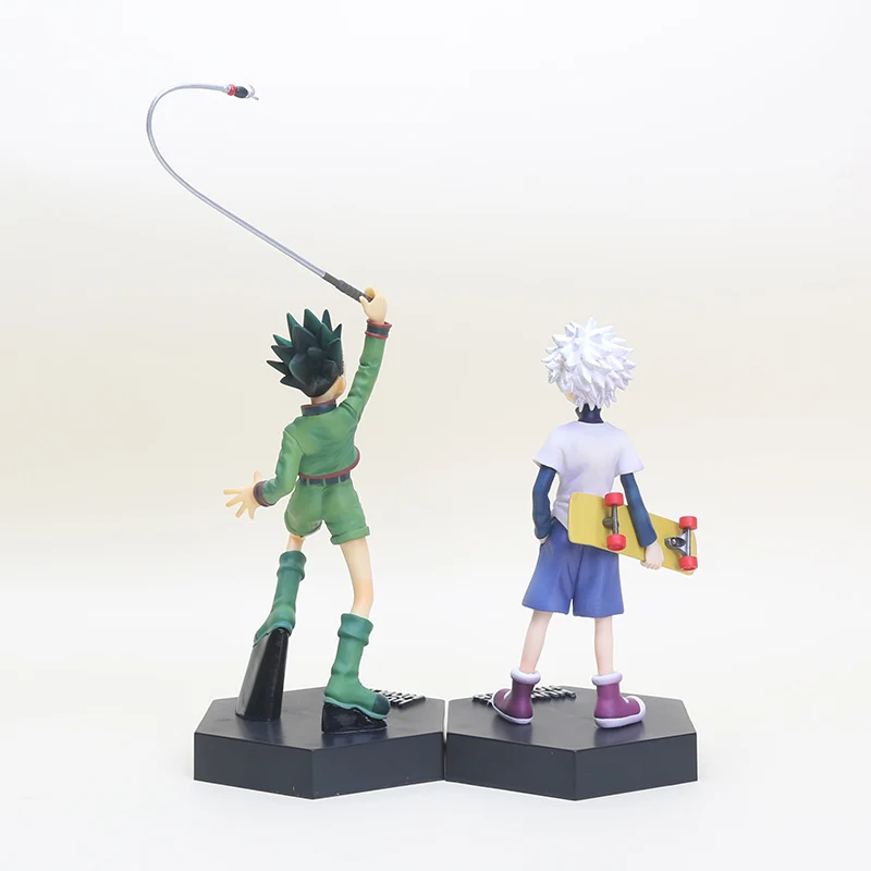См Аниме Охотник х Figura giocattolo scala verniciata figura Гон Фрикс хоть Скворцов ПВХ Рисунок bambini