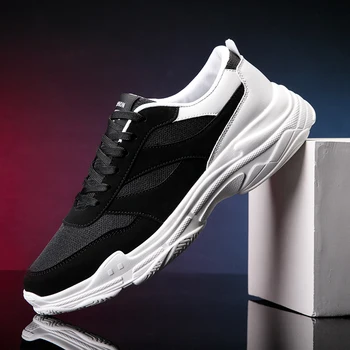 

YRRFUOT Soft Bottom Fashion Sneakers Brand Light Breathable Casual Shoes Comfortable Non-slip Popular Walking Shoes Zapatos 47