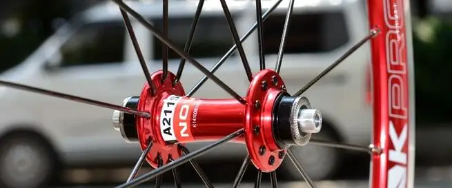 Flash Deal Litepro Kpro 20inch 406 wheel set BMX V brake wheel set for dahon bike sp8 vp18 novatec hubs 4