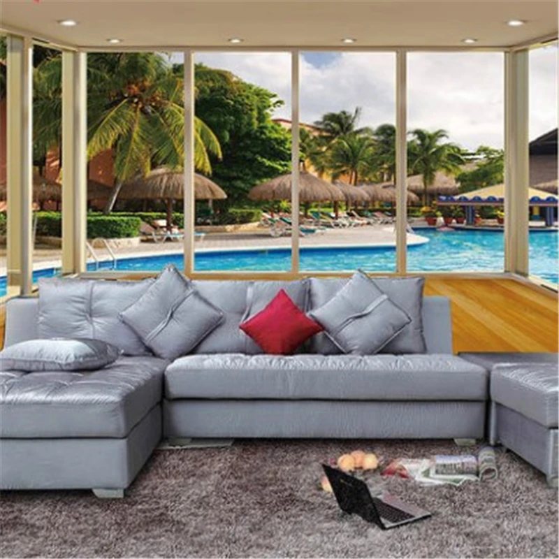 2015Custom 3d photo wall paper Warm a large mural visually expand simple fashion living room bedroom TV 3d mural wallpaper