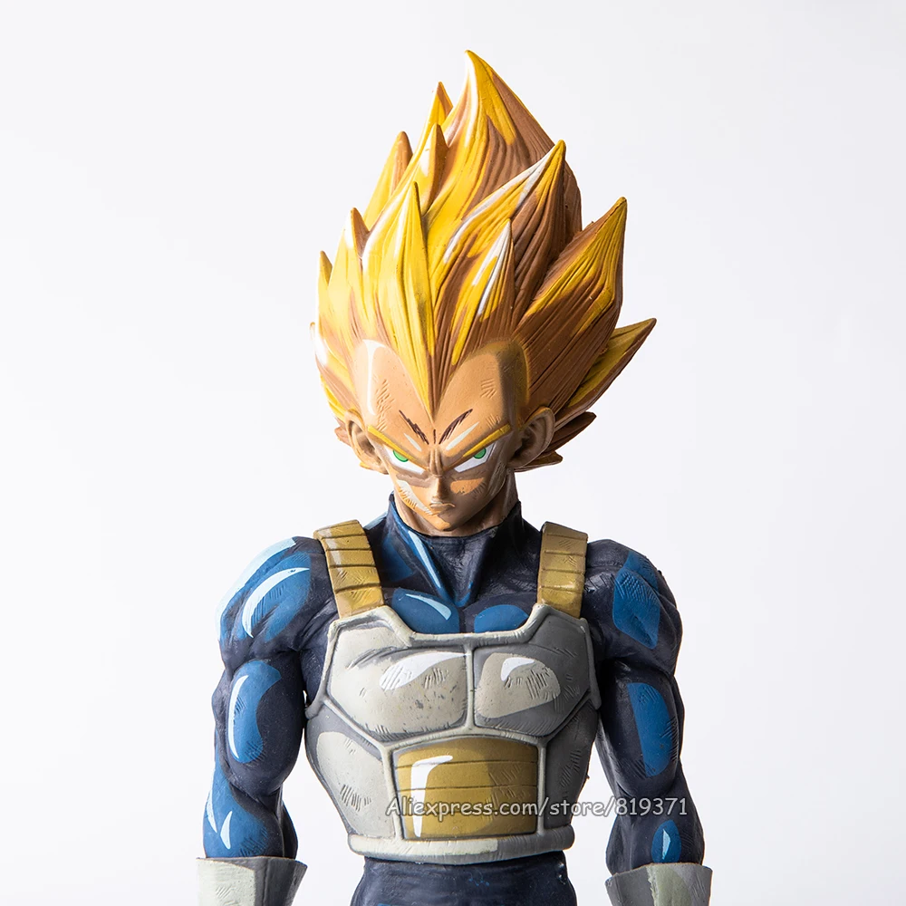 Фигурка Dragon Ball Z фигурку Super Saiyan vegeta аниме 2D Краски Цвет Figuras коллекционные игрушки подарок большой Размеры 1" 32 см