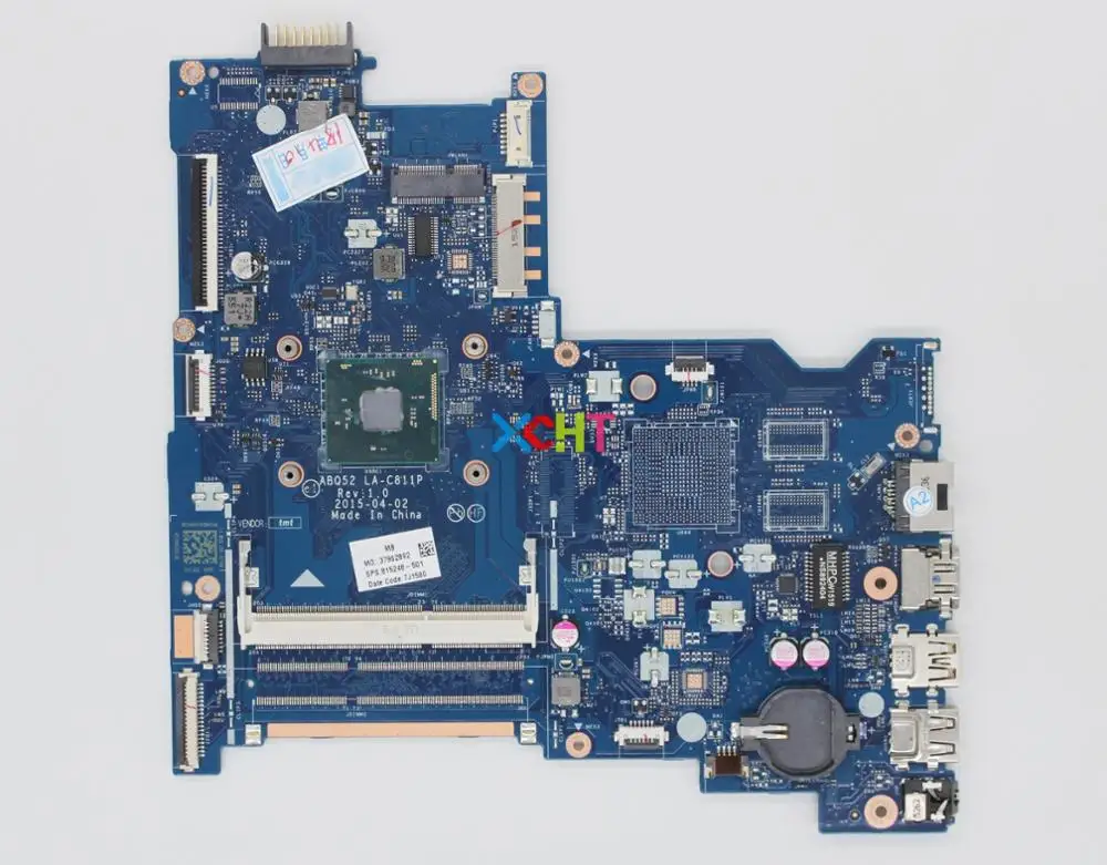 

for HP NoteBook 15 15-AC 15T-AC 15-AU Series 815248-501 815248-601 815248-001 ABQ52 LA-C811P CelN3050 Laptop Motherboard Tested