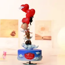 Вращающиеся украшения музыкальная шкатулка подарок на день рождения для девушки подарки на свадьбу и Рождество друг