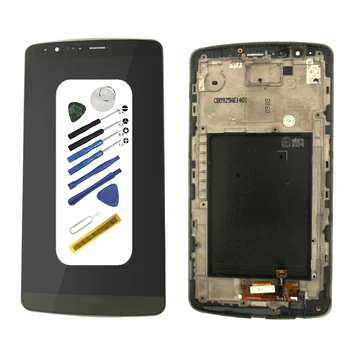 

For LG G3 D850 D851 D855 D852 Lcd Display Touch screen with frame and Adhesive tools assembly replacement