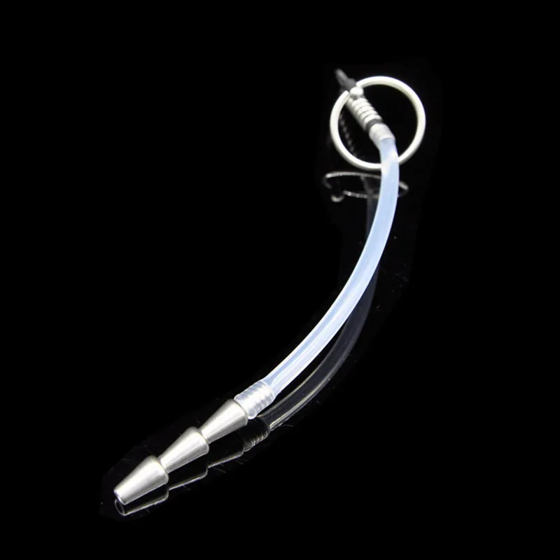 

Stainless Steel Penis Plugs And Rings Hollow Urethral Sounds Tube Sounding Rods Dilator Catheter Urethral Plug Sex Toys For Man