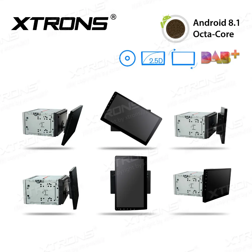 Xtrons 2 Din Universal 10 1 U0026quot Android 8 1 Car Stereo Dvd
