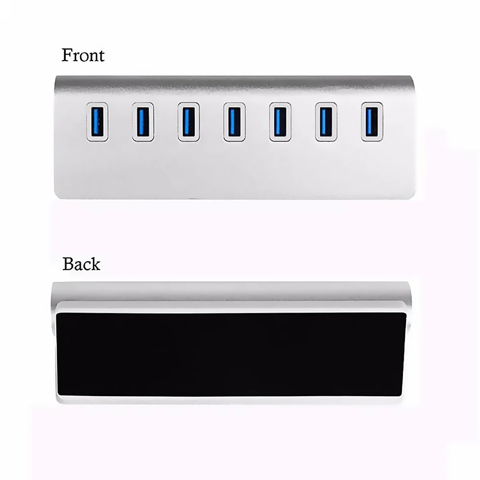 Usb 3,0 кабель usb-хаб 3,0 Usb разветвитель 7 портов Usb разветвитель адаптер USB3.0 удлинитель для Macbook Pc ноутбук жесткие диски