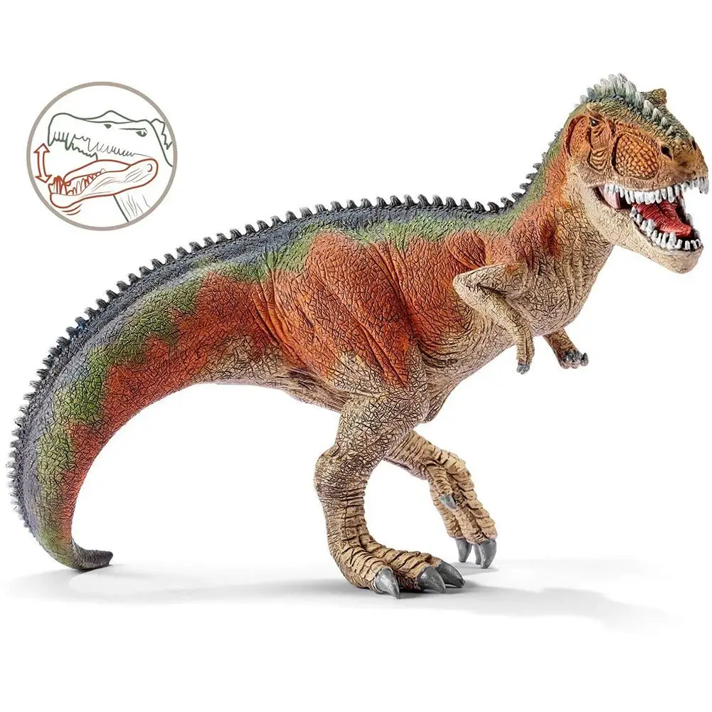 7inch 14543 Giganotosaurus Rex Dinosaur Model Toys PVC Large Action Figure Toy For Kids Gifts