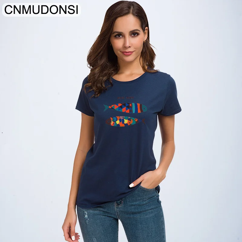 CNMUDONSI 2019 Футболка женская забавная хлопковая летняя футболка Лучшие Друзья