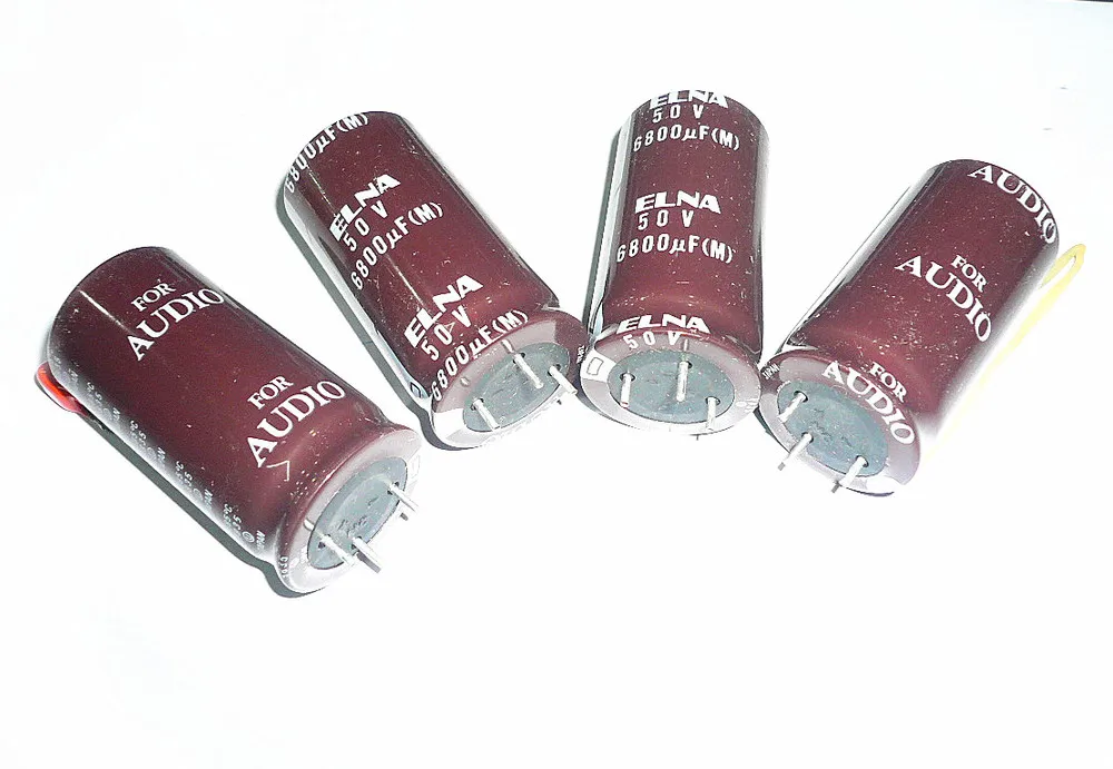

[SA]ELNA FOR AUDIO original Japanese 6800UF 50V Discontinued Products mill upgrade years--10pcs/lot