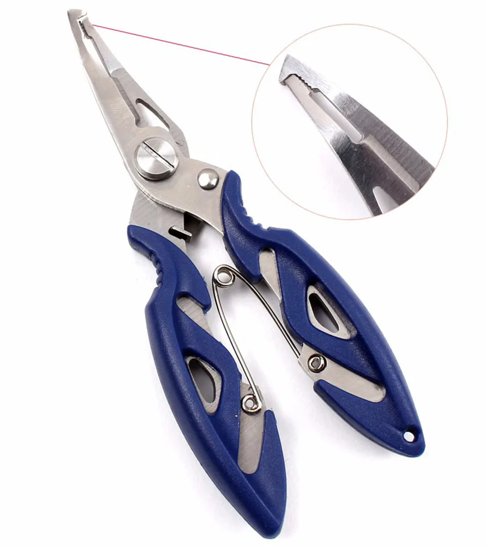 Рыболовные ножницы оплетка линия приманка резак крюк для удаления снастей инструмент резка рыбы использовать щипцы ножницы Рыбалка