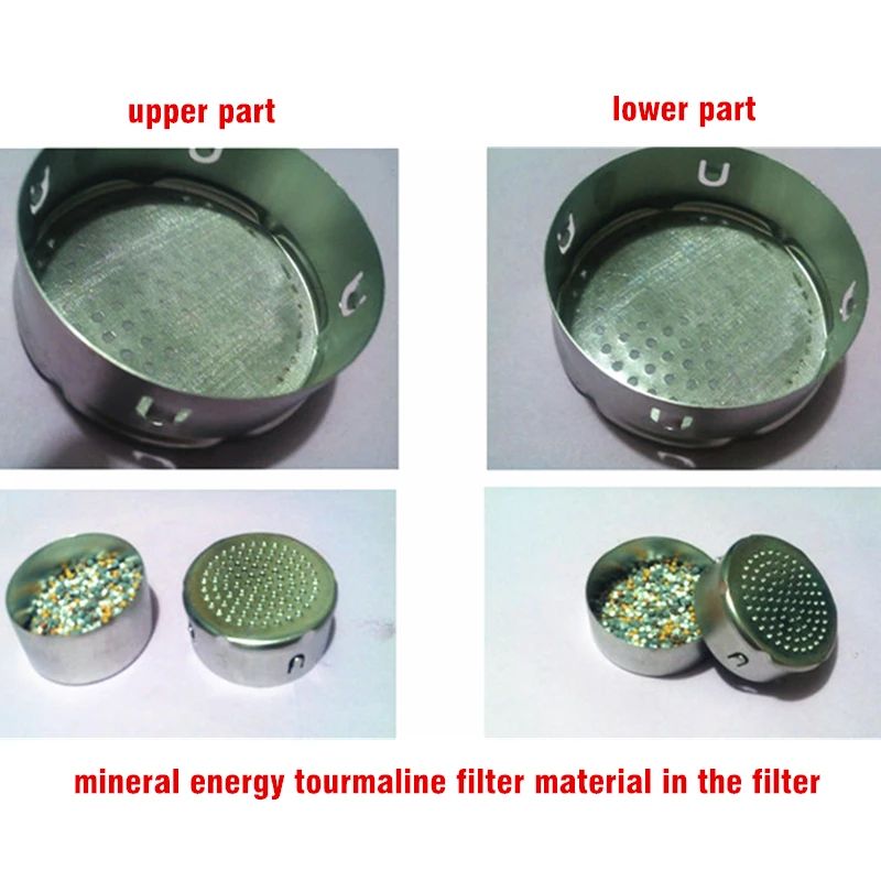 4 шт./упак. турмалин nano слабой щелочной чашка энергии фильтр минеральная Сменный фильтр для Портативный водорода энергии богатый чашку