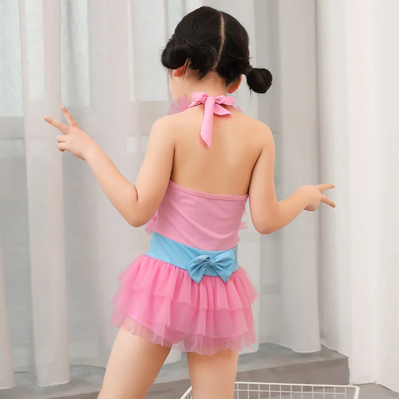 Купальники для девочек; цельный купальник для маленьких девочек; милый детский купальник; розовая юбка; купальный костюм; cnau nofio plant