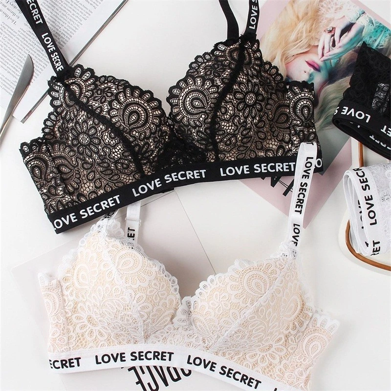 DERUILADY бюстгалтер топ Кружева Белье Провод Бесплатная Бюстгальтеры Push Up bra women бра