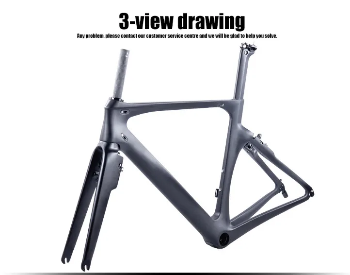 Clearance 2017-2018 China X brake PF30 BB Aero UD black carbon carbon fiber road bike frame XXS / XS / S / M / L with brake caliper free 3 Clearance 2017-2018 China X brake PF30 BB Aero UD black carbon carbon fiber road bike frame XXS / XS / S / M / L with brake caliper free 3