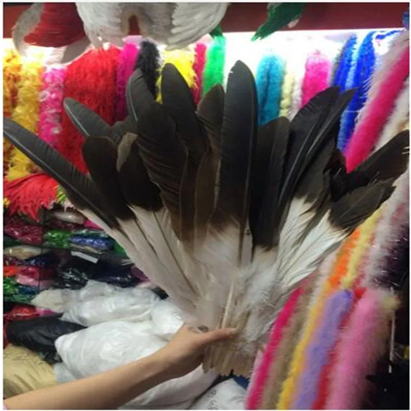 

50 rare and precious natural pheasant feathers 15-60CM (6-24 inches) around the DIY decorative accessories feather accessories c