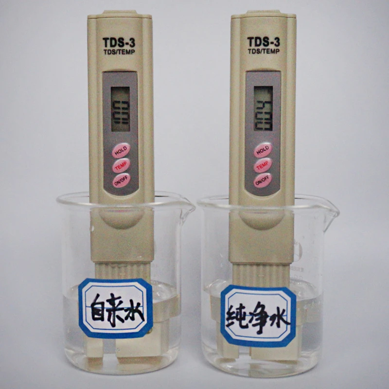 

Portable TDS-3 Digital Tester Meter Metr Water Quality Purity Measurement Testing Pen Filter Tester PPM Temp Water Tester