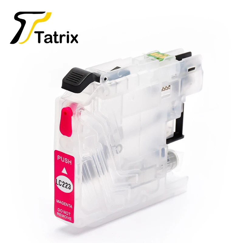 Tatrix LC223 многоразовый чернильный картридж для Brother DCP J4120DW J4620DW J4625DW J5320DW J5620DW J5625DW